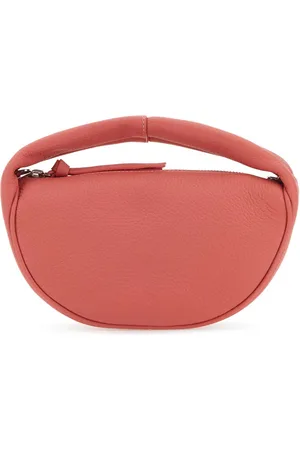 By Far Salmon Leather Cush Baby Handbag