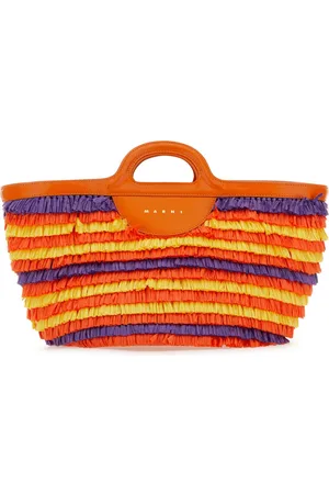 Marni Multicolor Fabric Tropicalia Summer Handbag