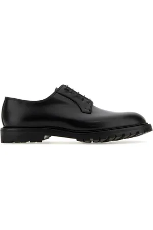 Crockett & Jones Black Leather Lanark 3 Lace-up Shoes