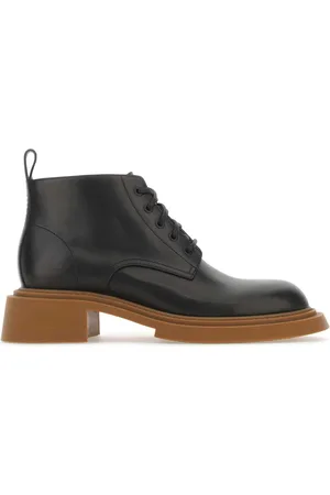 Loewe Leather Ankle Boots