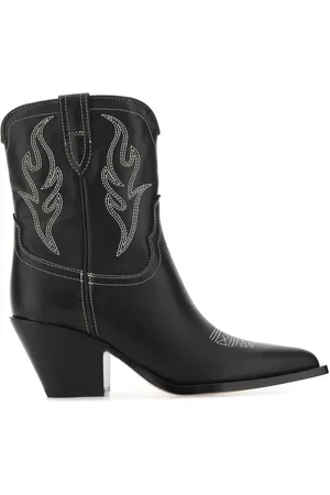 SONORA Leather Perla Ankle Boots