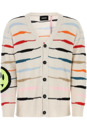 BARROW Embroidered Viscose Oversize Cardigan