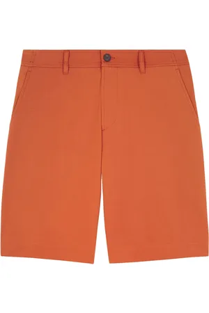 Maison Kitsuné Cotton Bermuda Shorts With Back Logoed Label