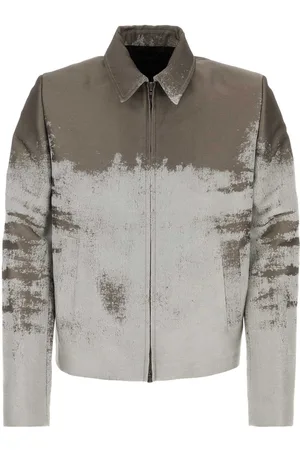 Diesel Printed Polyester Blend J-pylon Jacket
