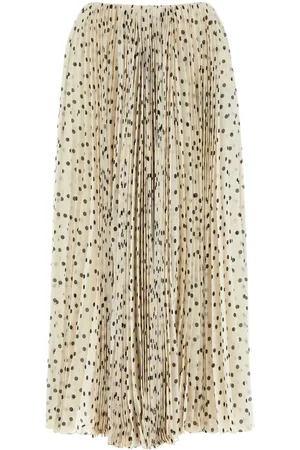 Saint Laurent Printed Georgette Skirt