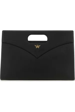 MCM Leather Diamond Handbag
