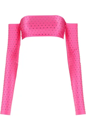 The Andamane Embellished Stretch Nylon Top