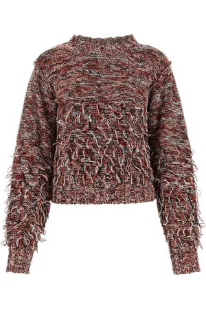 Durazzi Milano Embroidered Cotton Blend Sweater