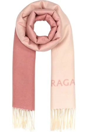 Salvatore Ferragamo Pink Cashmere Scarf
