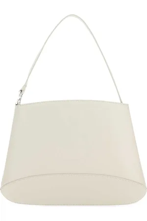 Low Classic Ivory Leather Handbag
