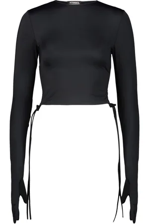 Vetements Cropped Styling Top