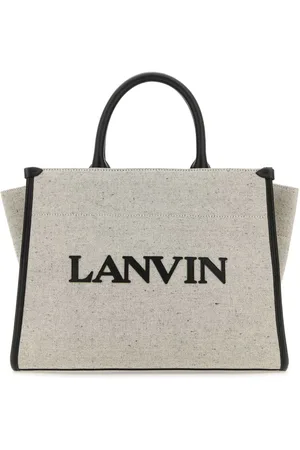 Lanvin Two-tone Canvas Small In & Out Shopping Bag