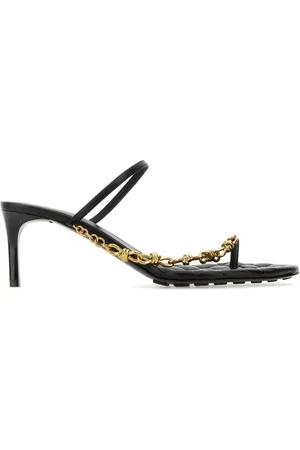 Bottega Veneta Leather Leaf Sandals