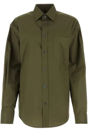 DARKPARK Army Green Poplin Anne Shirt
