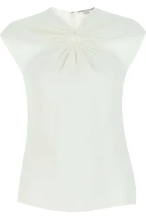 Stella McCartney White Crepe Top