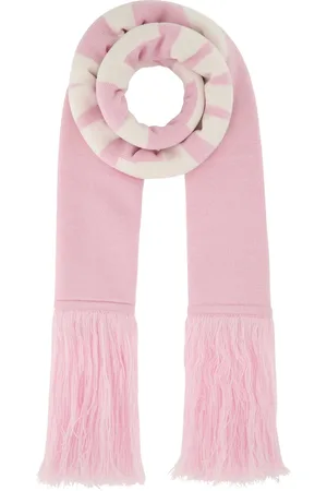 Vetements Pink Wool Scarf