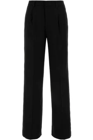 PT Torino Black Viscose Blend Pant