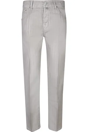 Jacob Cohen Carrot Scott Chambray Trousers