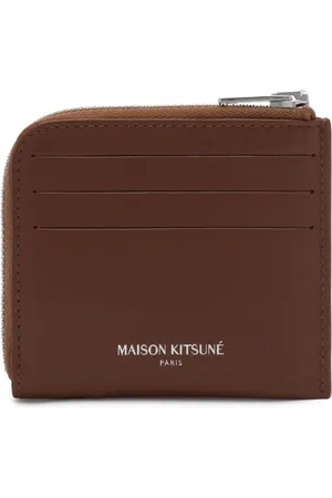 Maison Kitsuné Fox Head Zipped Cardholder