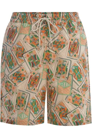 Drôle de Monsieur Shorts Drole De Monsieur jeu De Cartes Made Of Linen Blend