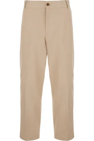 Maison Kitsuné Straight Pants In Cotton Man