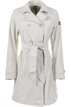 Colmar Logo-patch Double-breasted Belted Trench Coat