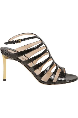 Tom Ford Glossy Stamped Sandals