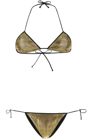 Reina Olga Printed Stretch Nylon Sam Bikini