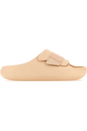 Crocs Pastel Orange Rubber Mellow Luxe Recovery Slippers