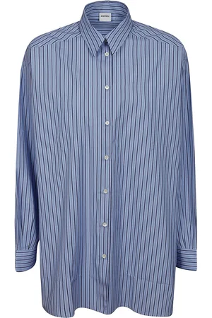 Aspesi Cotton Shirt With Striped Pattern