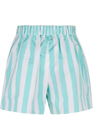 Patou Printed Cotton Shorts
