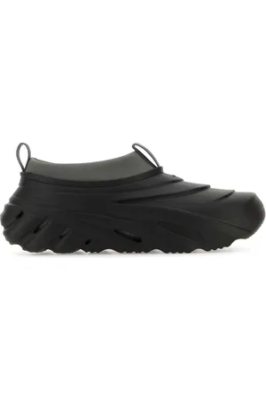 Crocs Black Rubber Echo Storm Slip Ons