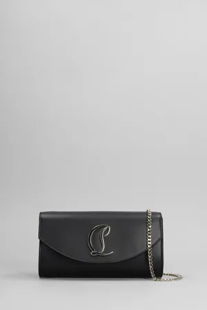 Christian Louboutin Loubi54 Wallet In Black Leather