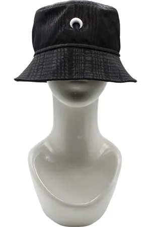 Marine Serre Logo Embroidery Bucket Hat