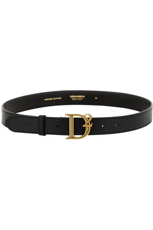 Dsquared2 Logo Plaque Buckle Belt