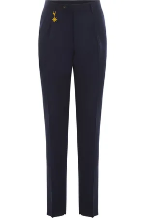 Manuel Ritz Trousers Made Of Wool Canvas