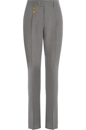 Manuel Ritz Trousers Made Of Wool Canvas