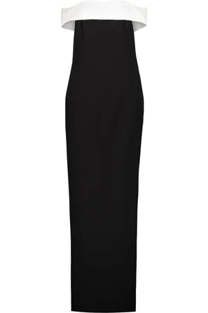 Monot Off Shoulder Column Dress