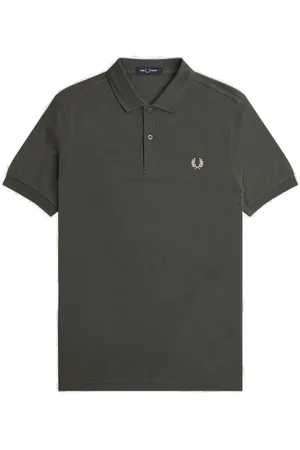 Fred Perry Laurel Wreath-embroidered Short-sleeved Polo Shirt