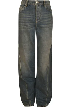 Lanvin Long Buttoned Jeans