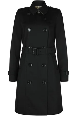 Burberry Double Breasted Belted Trench Coat