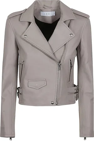 IRO Zipped Leather Jacket