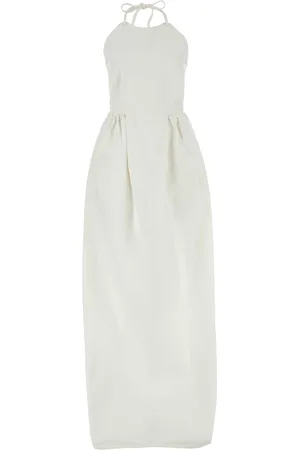 Max Mara White Denim Europa Dress