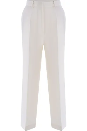 Manuel Ritz Trousers Made Of Wool Canvas