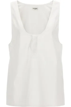 Saint Laurent Henley Tank Top
