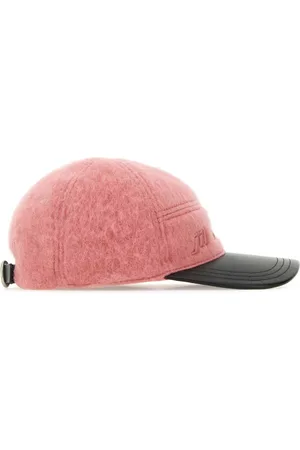 Jil Sander Two Tone Wool Blend Baseball Cap