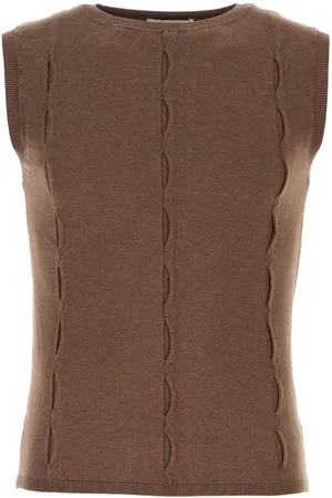 Gimaguas Viscose Blend Forat Vest