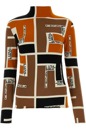 Fendi High-neck Printed Jumper