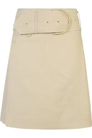 Burberry Midi Beige Miniskirt