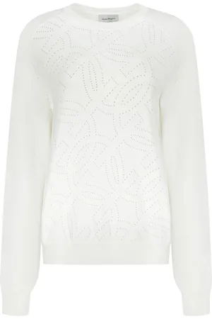 Salvatore Ferragamo Long Sleeve Crew-neck Sweater